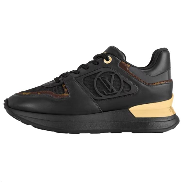 Louis Vuitton Louis Vuitton Neo Run Away Low Top Casual Shoes Women's Black