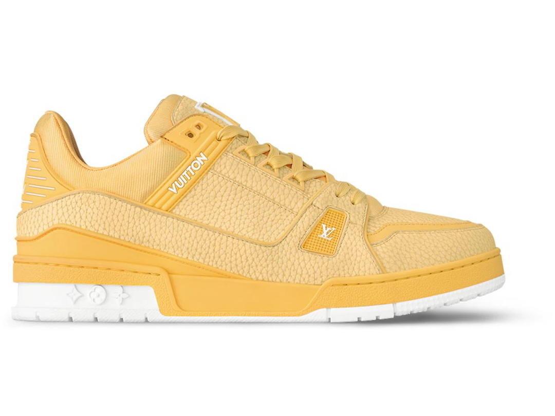 Louis Vuitton Louis Vuitton LV Trainer Yellow White