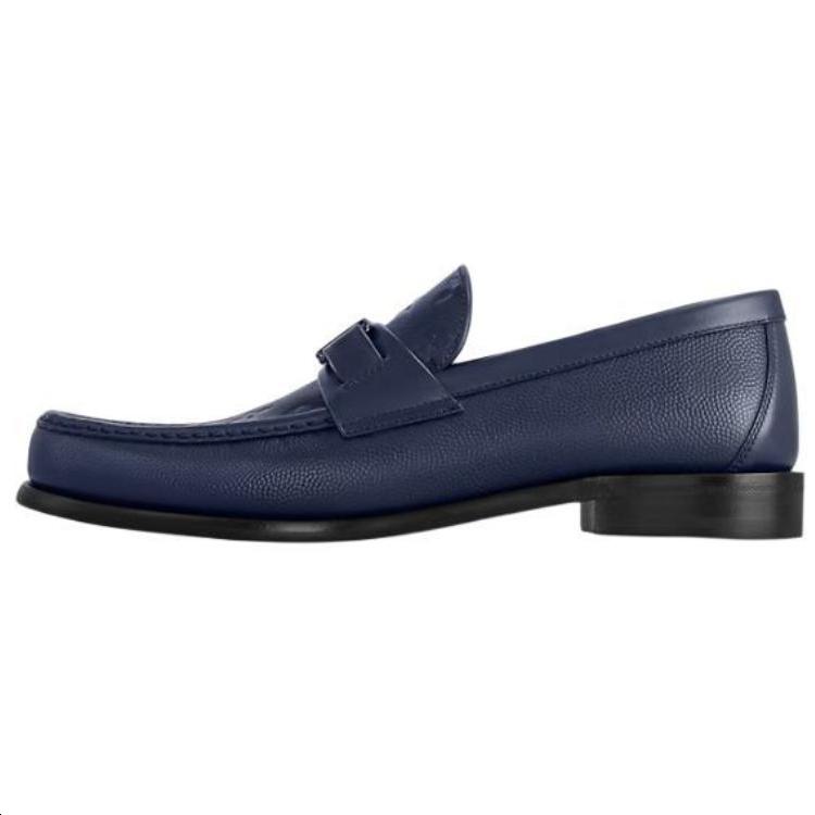 Louis Vuitton Louis Vuitton Major Loafers Men's Blue