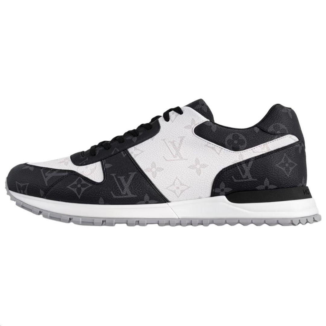 Louis Vuitton Louis Vuitton Run Away Low-Top Casual Shoes Men's Gray White