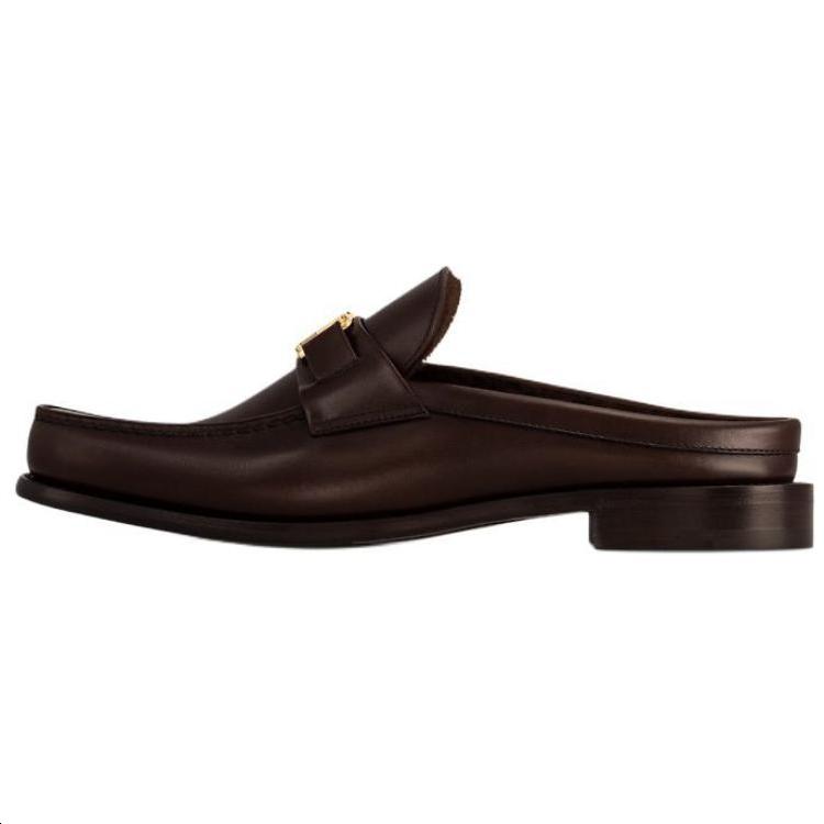 Louis Vuitton Louis Vuitton Major Wrap toe Slippers Men's Brown
