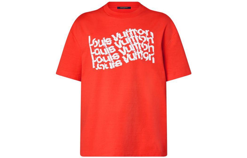 Louis Vuitton Louis Vuitton FW23 T-Shirt Men's Orange