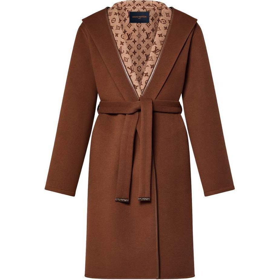 Louis Vuitton Louis Vuitton Coats Women's Brown