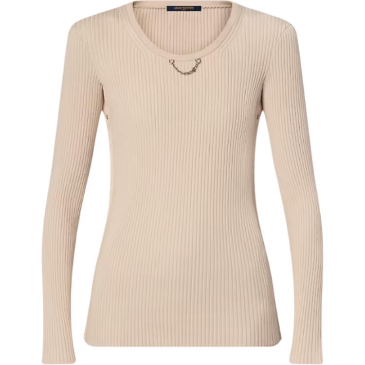 Louis Vuitton Louis Vuitton Ribbed Knit Pullover
