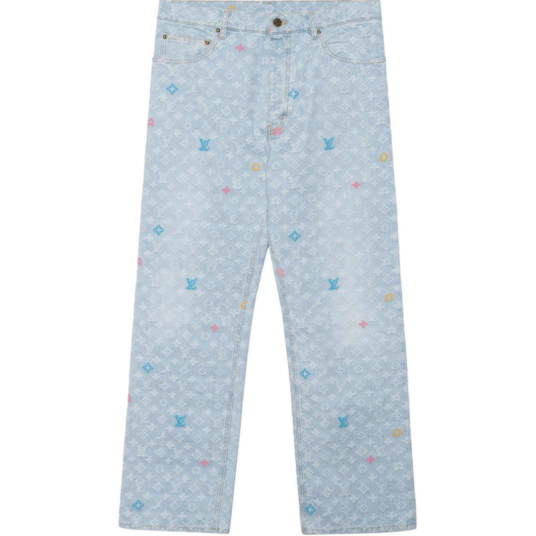 Louis Vuitton Louis Vuitton By Tyler The Creator Monogram Denim Pants