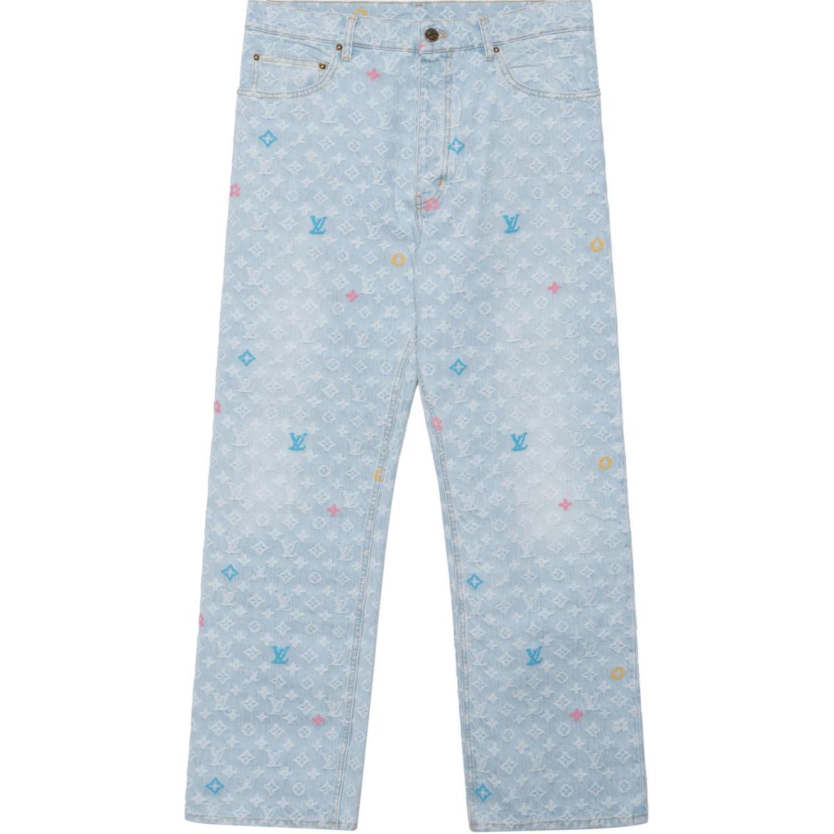 Louis Vuitton Louis Vuitton By Tyler The Creator Monogram Denim Pants