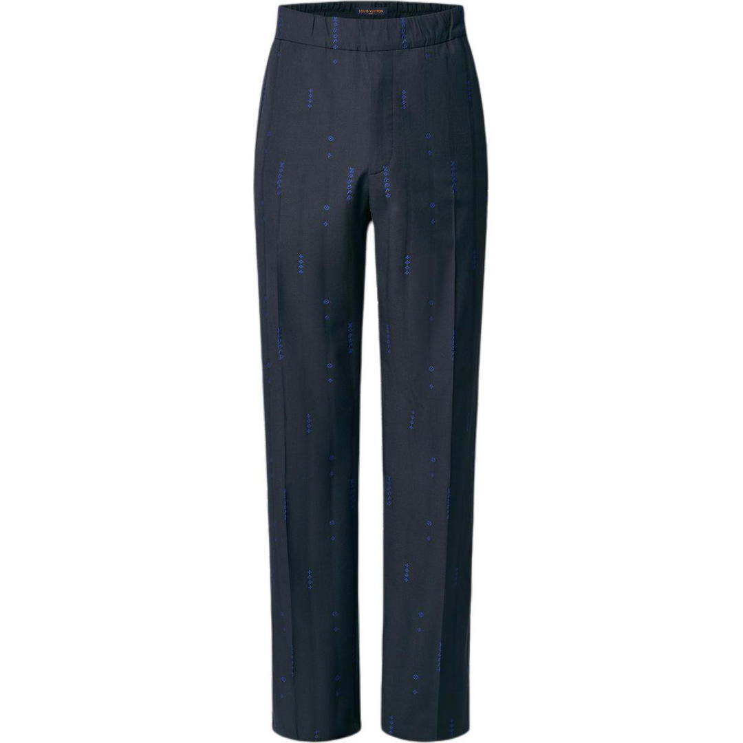 Louis Vuitton Louis Vuitton Tailored Wool Drawstring Pants