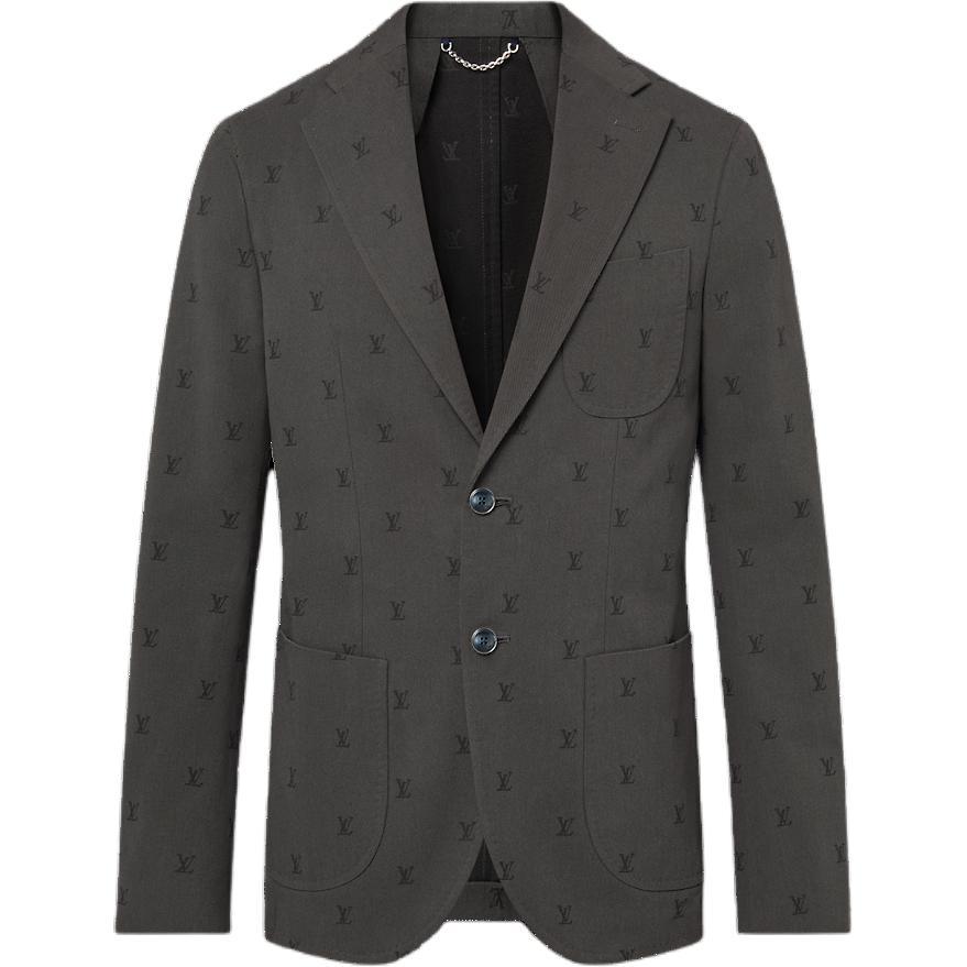 Louis Vuitton Louis Vuitton Lv Blason Jacquard Cotton Napolitana Jacket