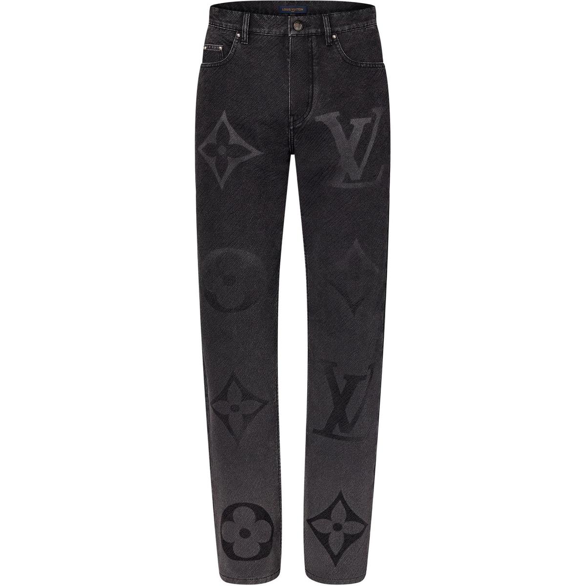 Louis Vuitton Louis Vuitton Monogram Denim Pants