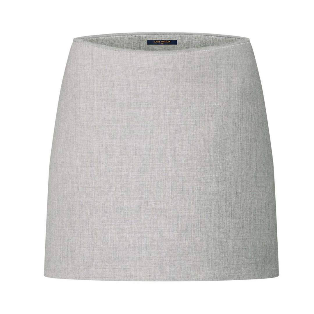 Louis Vuitton Louis Vuitton Bonded Jersey Mini Skirt