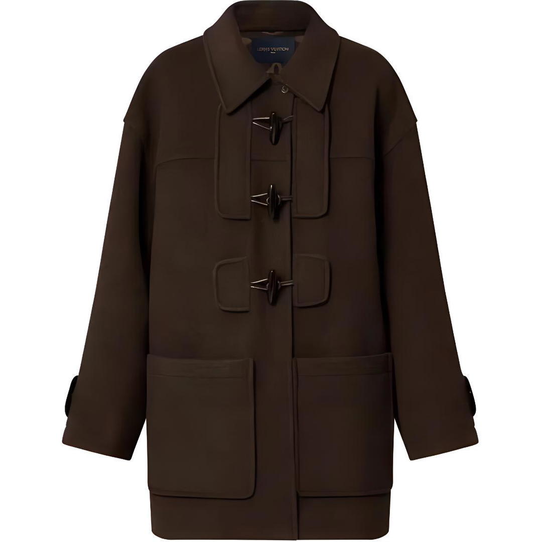 Louis Vuitton Louis Vuitton FW24 Coats Women's Dark Brown
