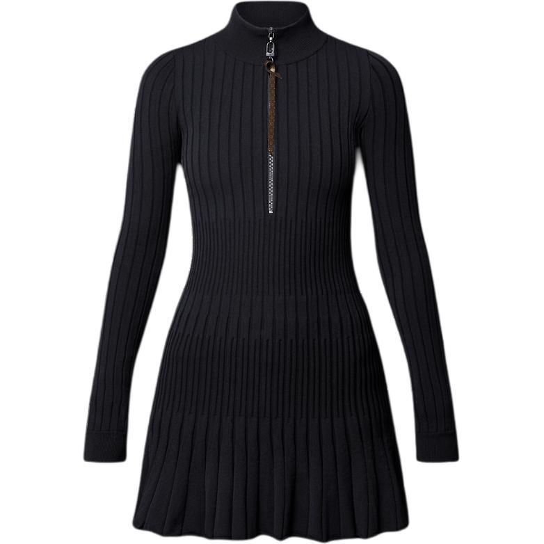 Louis Vuitton Louis Vuitton Long Sleeved Rib Knit Dress