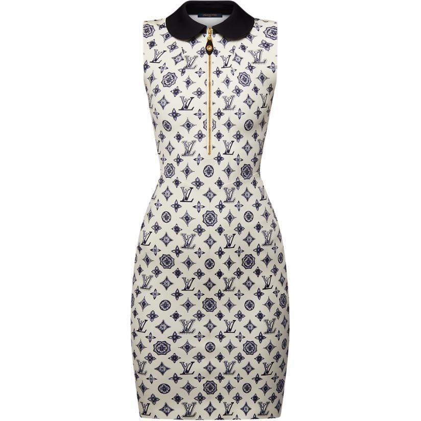 Louis Vuitton Louis Vuitton Monogram Fitted Dress