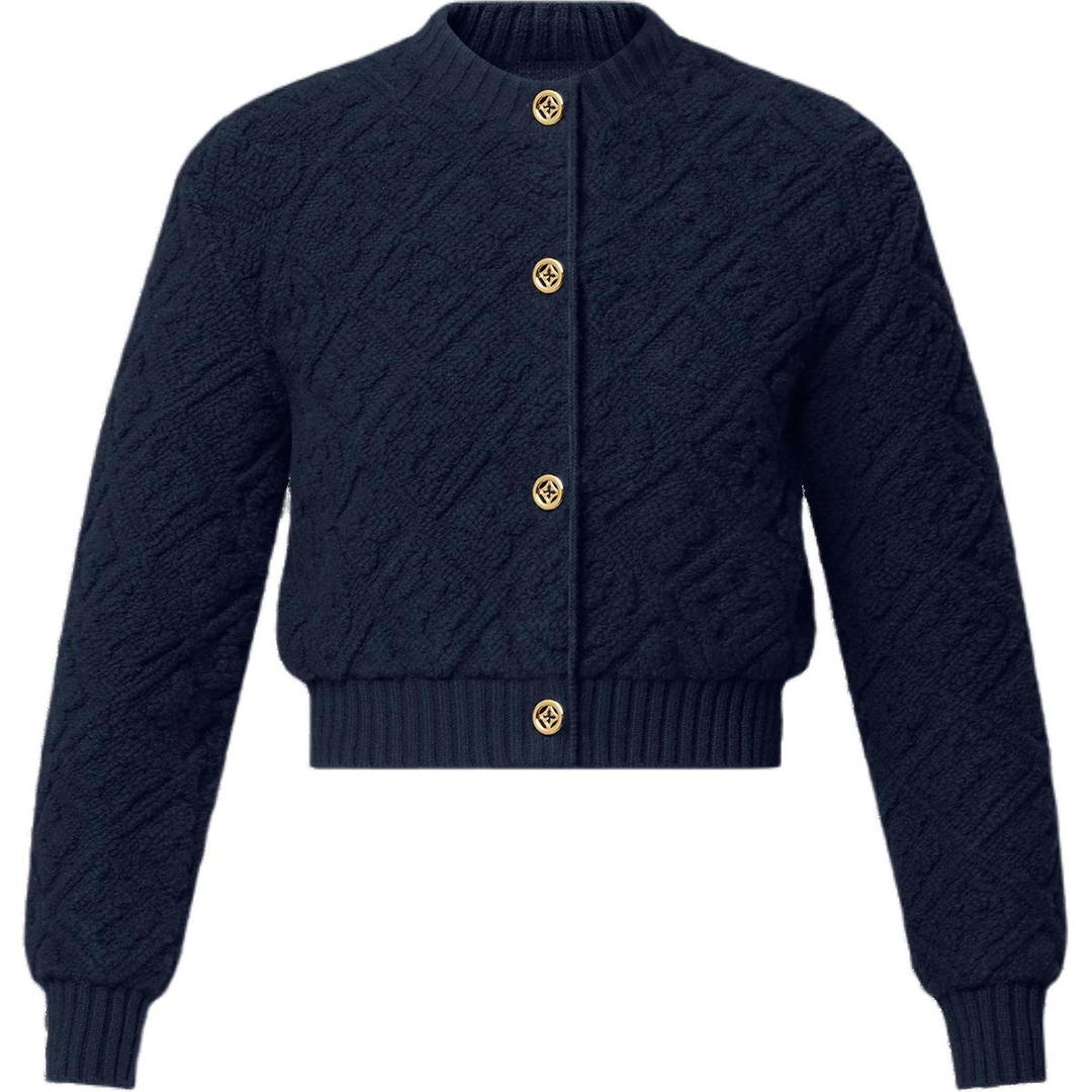 Louis Vuitton Louis Vuitton Monogram Toweling Cardigan