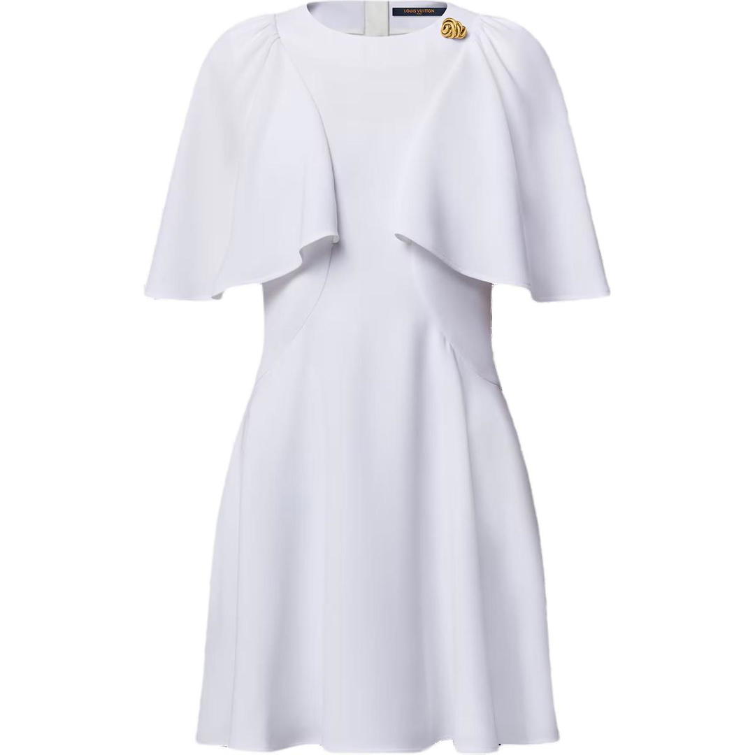 Louis Vuitton Louis Vuitton Butterfly Sleeve Mini Dress