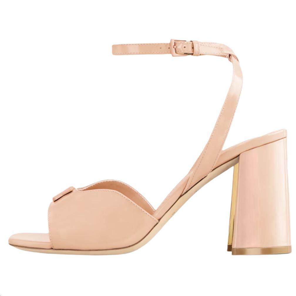Louis Vuitton Louis Vuitton Swing Strap Sandals 8.5cm Women's Pink