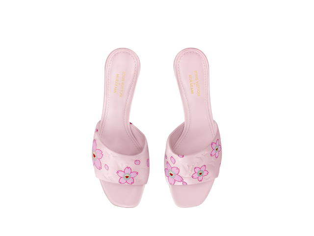 Louis Vuitton Louis Vuitton X Takashi Murakami Neo 6AM Mule Light Pink - view 3