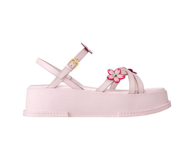 Louis Vuitton Louis Vuitton X Takashi Murakami Maya Platform Sandal Light Pink - view 1