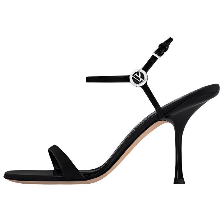 Louis Vuitton Louis Vuitton 6AM Strap Sandals 9cm Women's Black