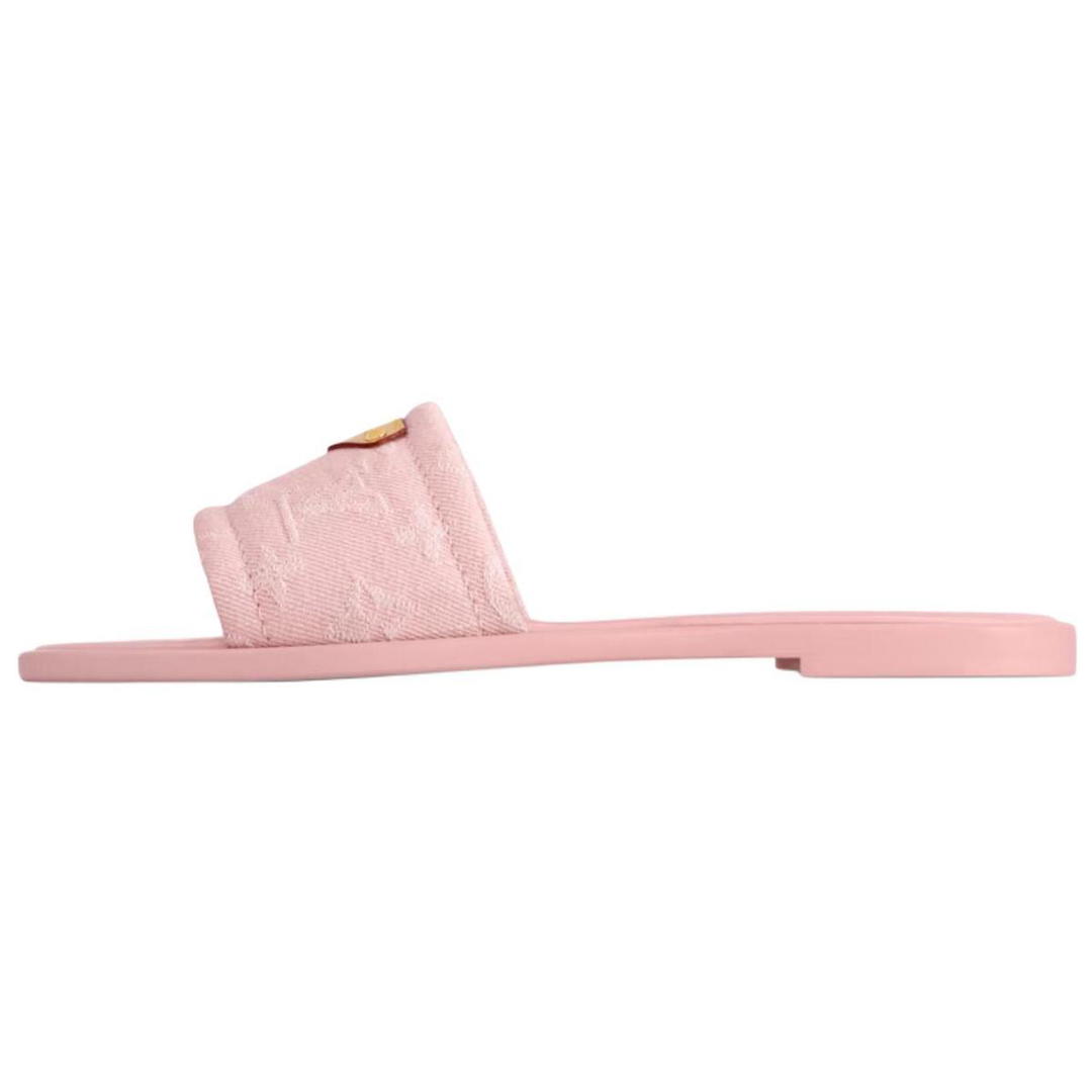 Louis Vuitton Louis Vuitton Lily Slide Slippers Women's Pink