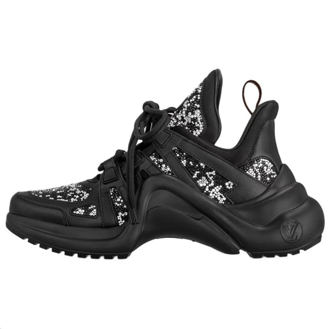 Louis Vuitton Louis Vuitton Archlight Low Top Chunky Sneakers Women's Black