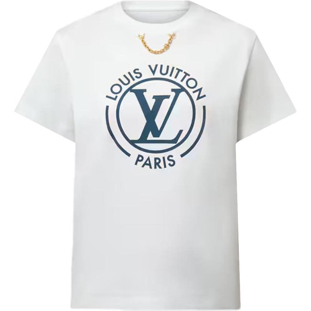 Louis Vuitton Louis Vuitton Flocked Lv T-Shirt