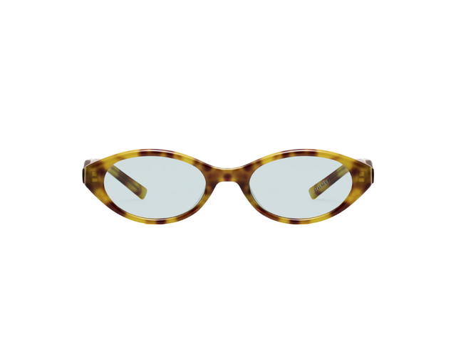 Gentle Monster Gentle Monster Maison Margiela In Tortoise Acetate Frame With Green Lenses - view 1