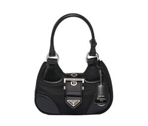 Buy Prada Moon Re Nylon And Leather Bag Black at Sasom – Authentic and Ready to Ship
