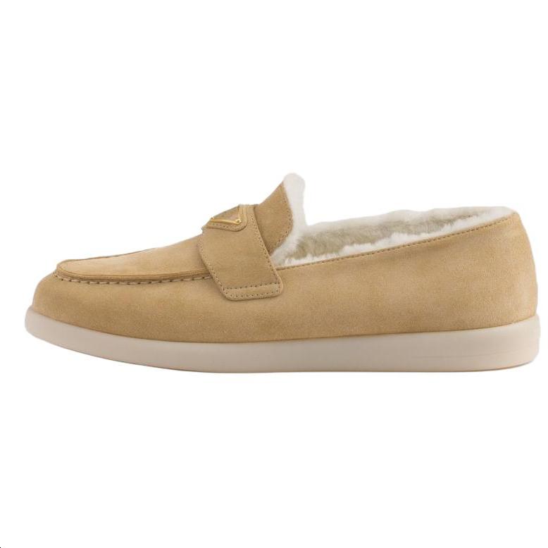 Prada Prada Loafers Women's Beige