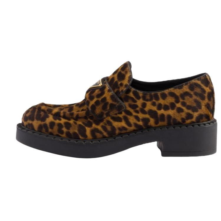 Prada Prada Honey Loafers 5cm Women's Brown