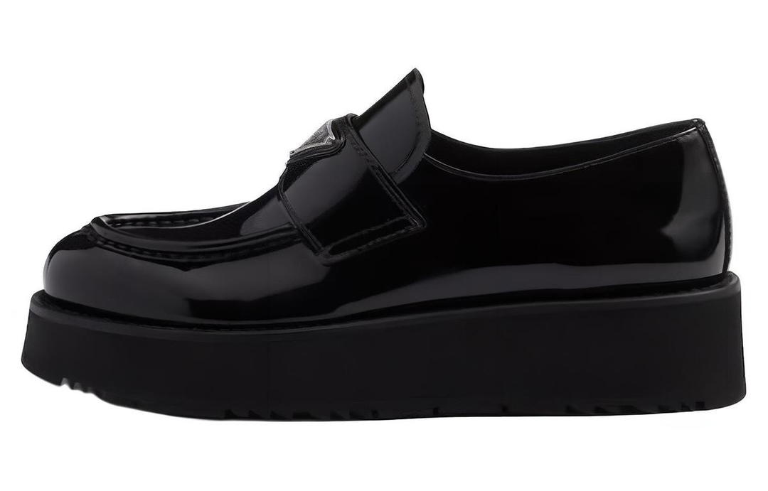 Prada Prada Casual Single Shoes 4.5cm Women's Black