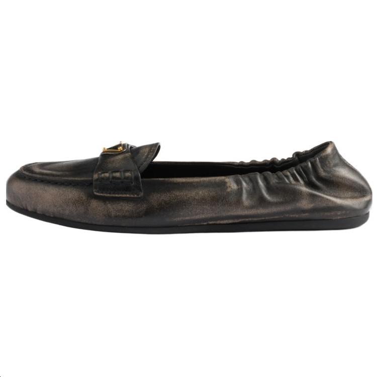 Prada Prada Casual Single Shoes Women's Black