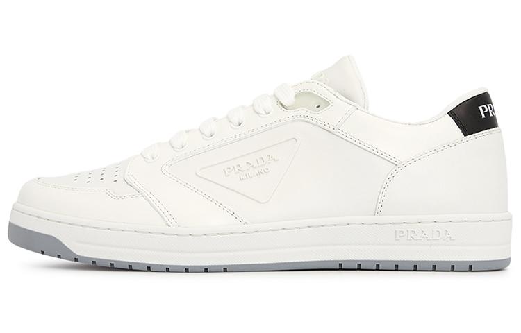 Prada Prada District Leather Sneakers 'White' Women's