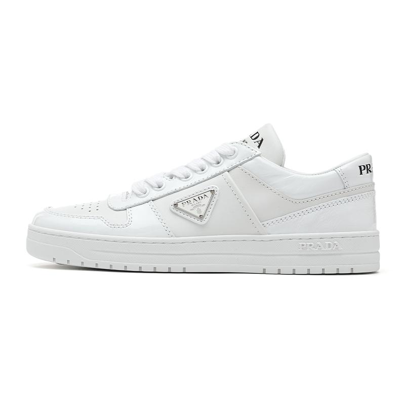 Prada Prada Low-Top Skateboard Shoes Women's White