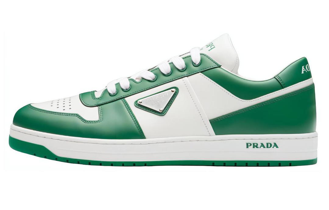 Prada Prada Downtown Trainers 'White Green' Women's