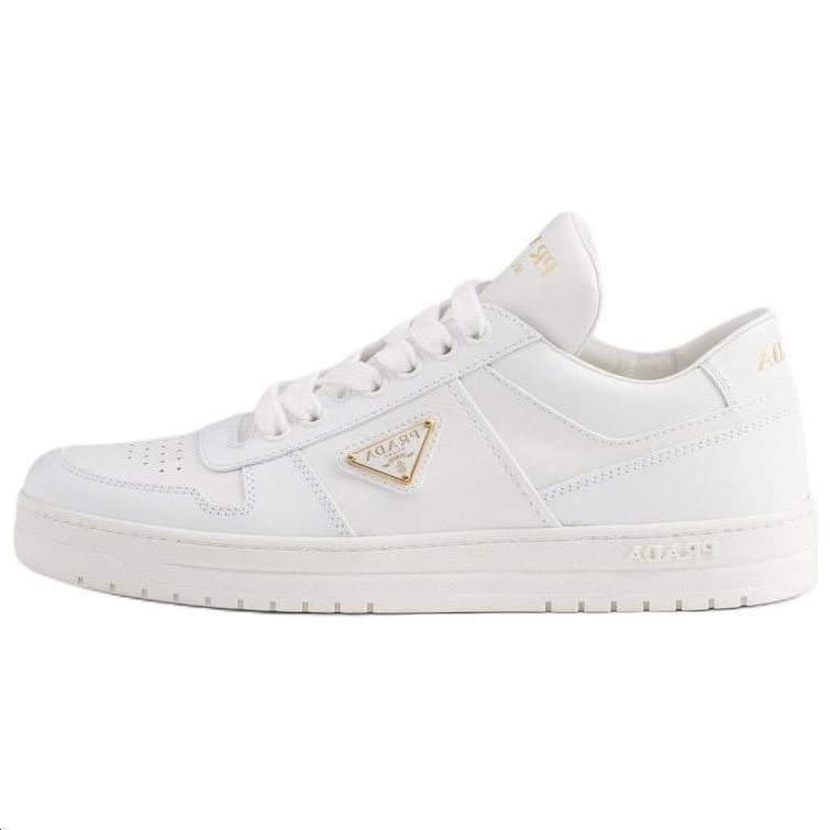 Prada Prada Downtown Low Top Skateboard Shoes Women's White