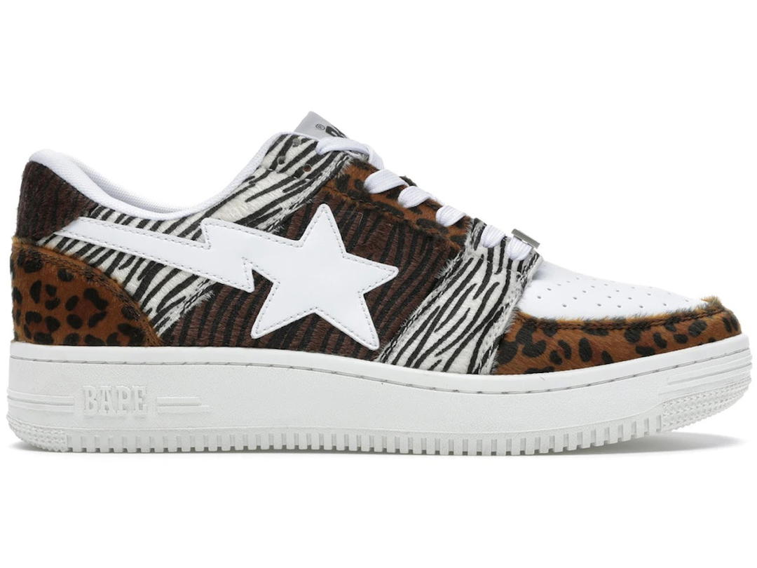 Bape A Bathing Ape Bape Sta Low Animal Mix