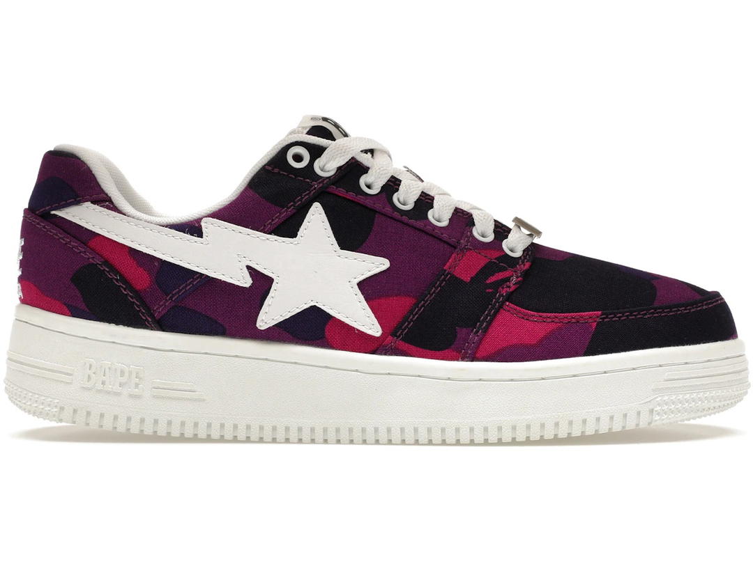 Bape A Bathing Ape Bape Sta Low Color Camo Purple