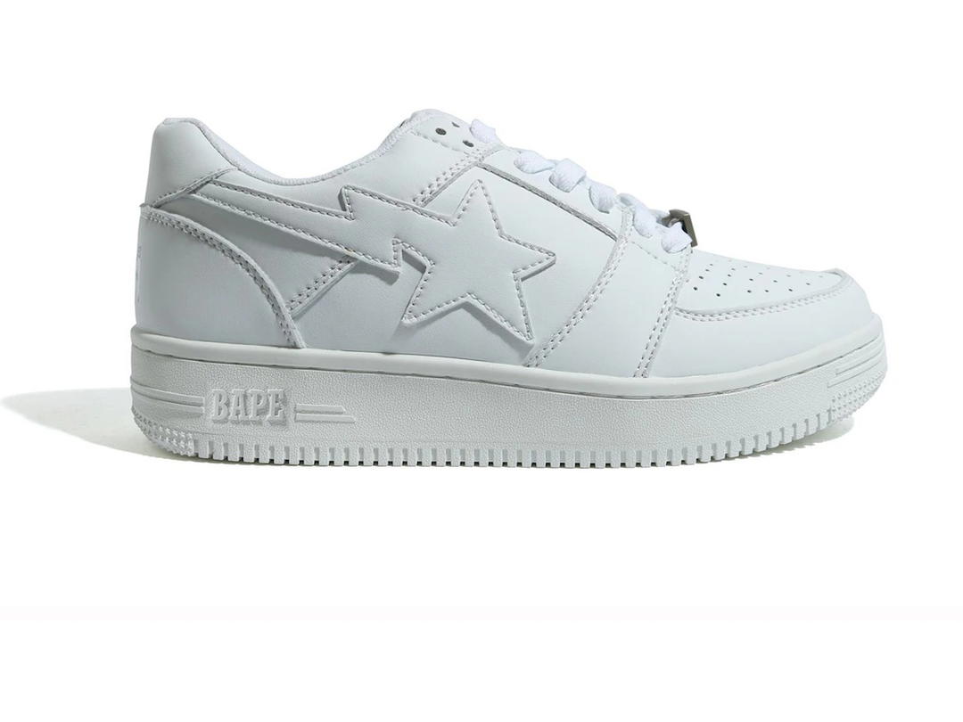 Bape A Bathing Ape Bape Sta Low Triple White