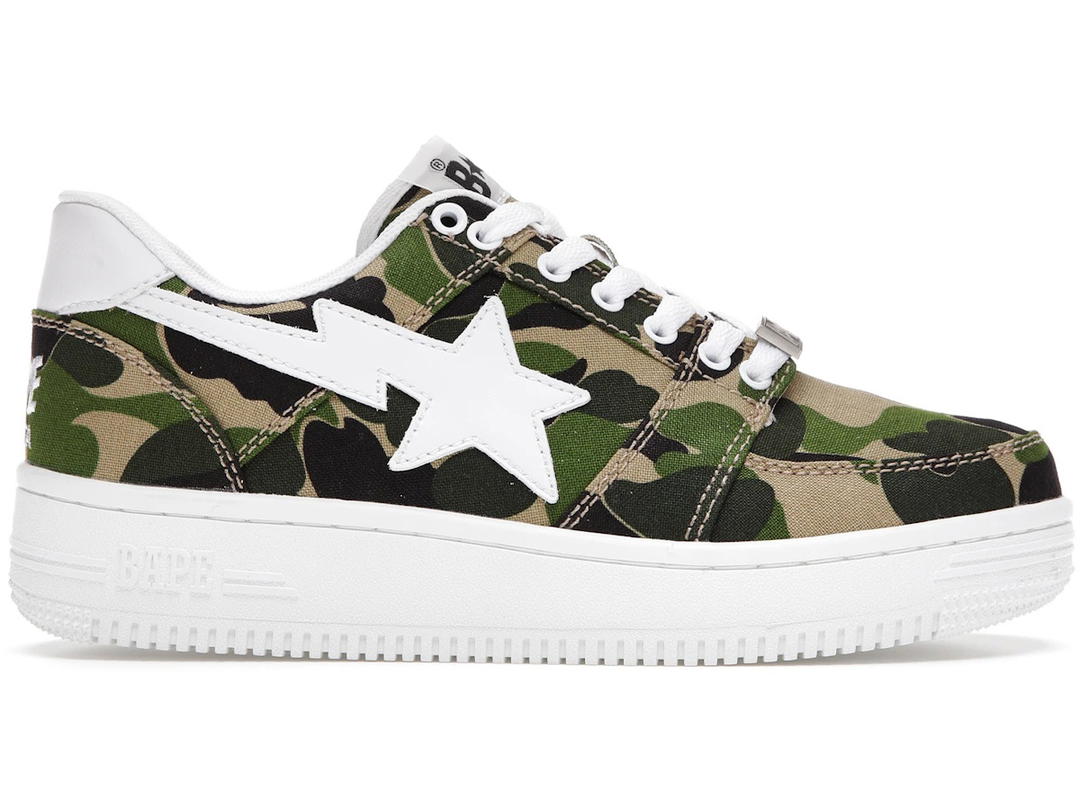 Bape A Bathing Ape Bape Sta Low ABC Camo 20th Anniversary Green
