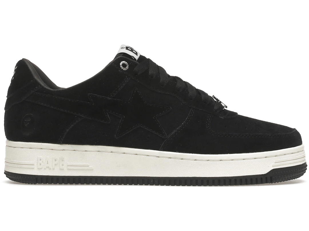 Bape A Bathing Ape Bape Sta Black Suede