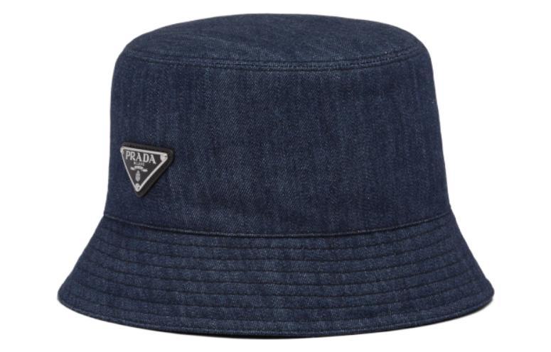 Prada Prada Denim Bucket Hat