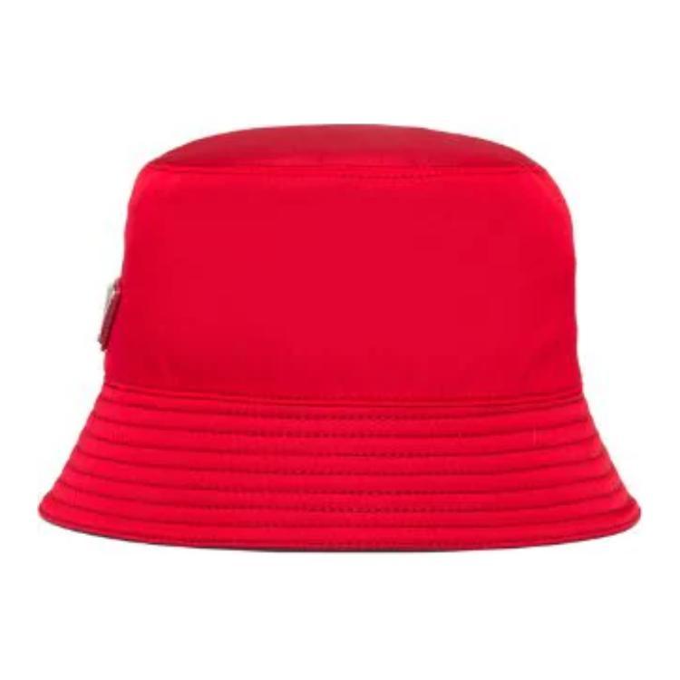 Prada Prada Nylon Bucket Hats Women's Red