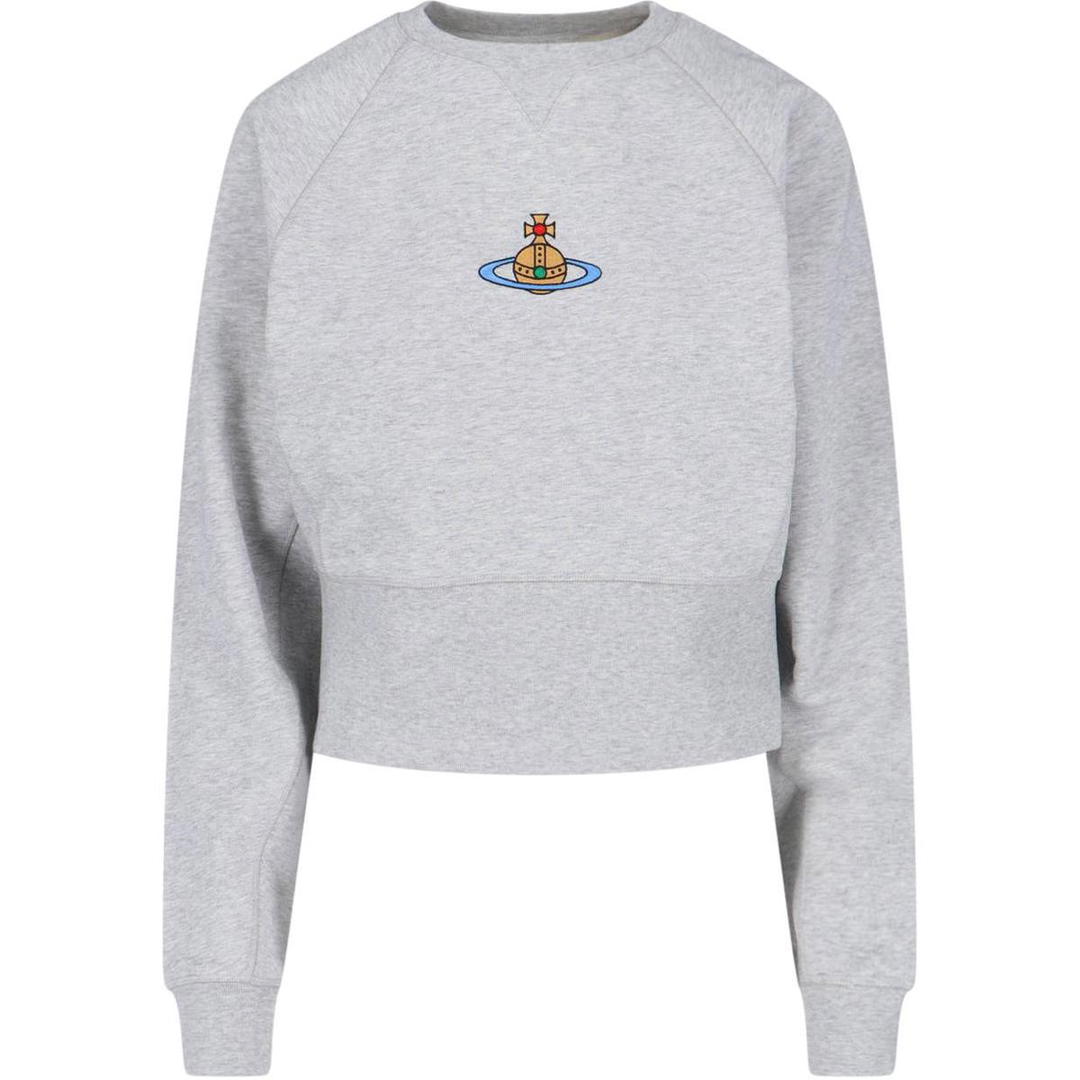 Vivienne Westwood Vivienne Westwood Orb Embroidered Crewneck Sweatshirt