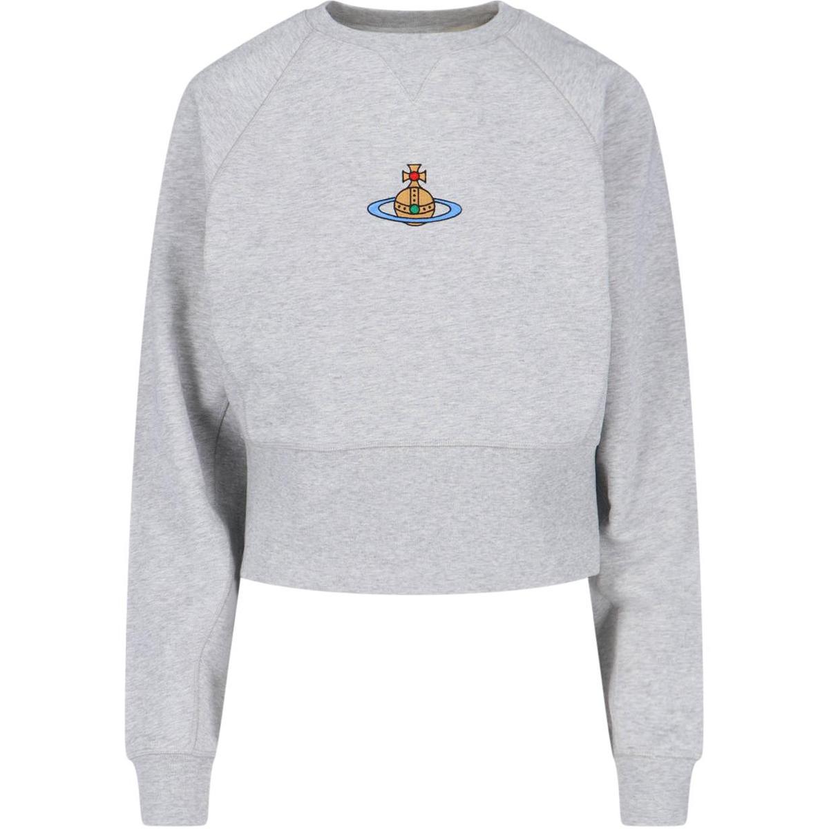 Vivienne Westwood Vivienne Westwood Orb Embroidered Crewneck Sweatshirt