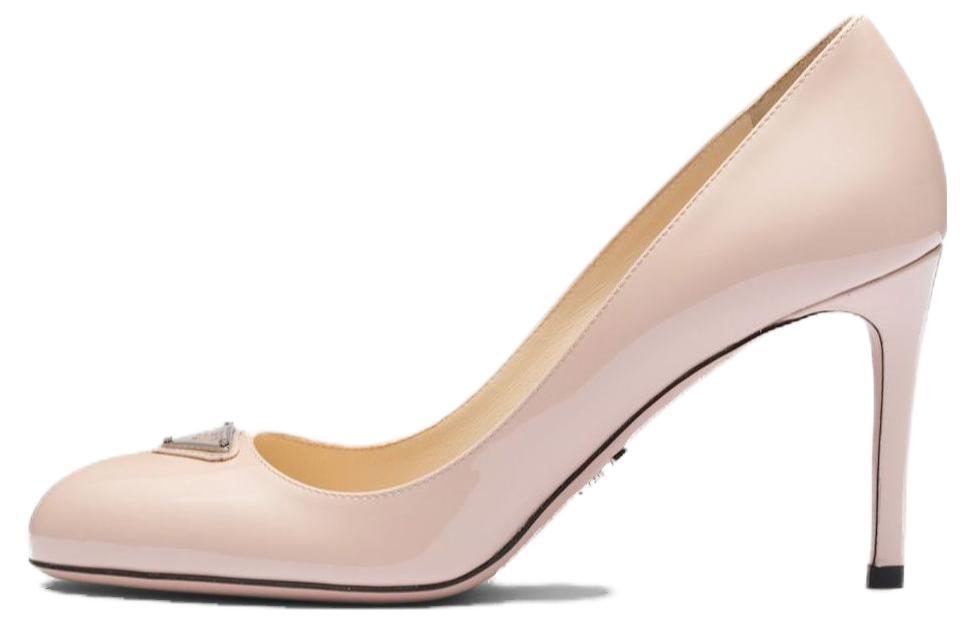Prada Prada Slim Heel High Heels 8.5cm Women's Pink