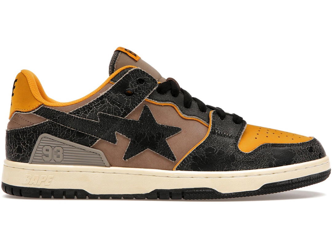 Bape A Bathing Ape Bape SK8 Sta Vintage Black Yellow