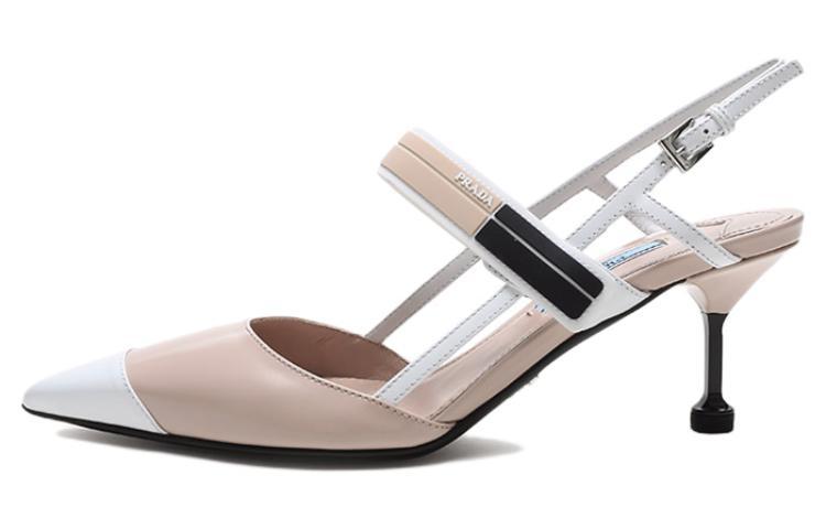 Prada Prada High Heels Women's Nude White