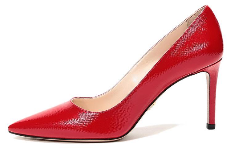 Prada Prada High Heels Women's Red