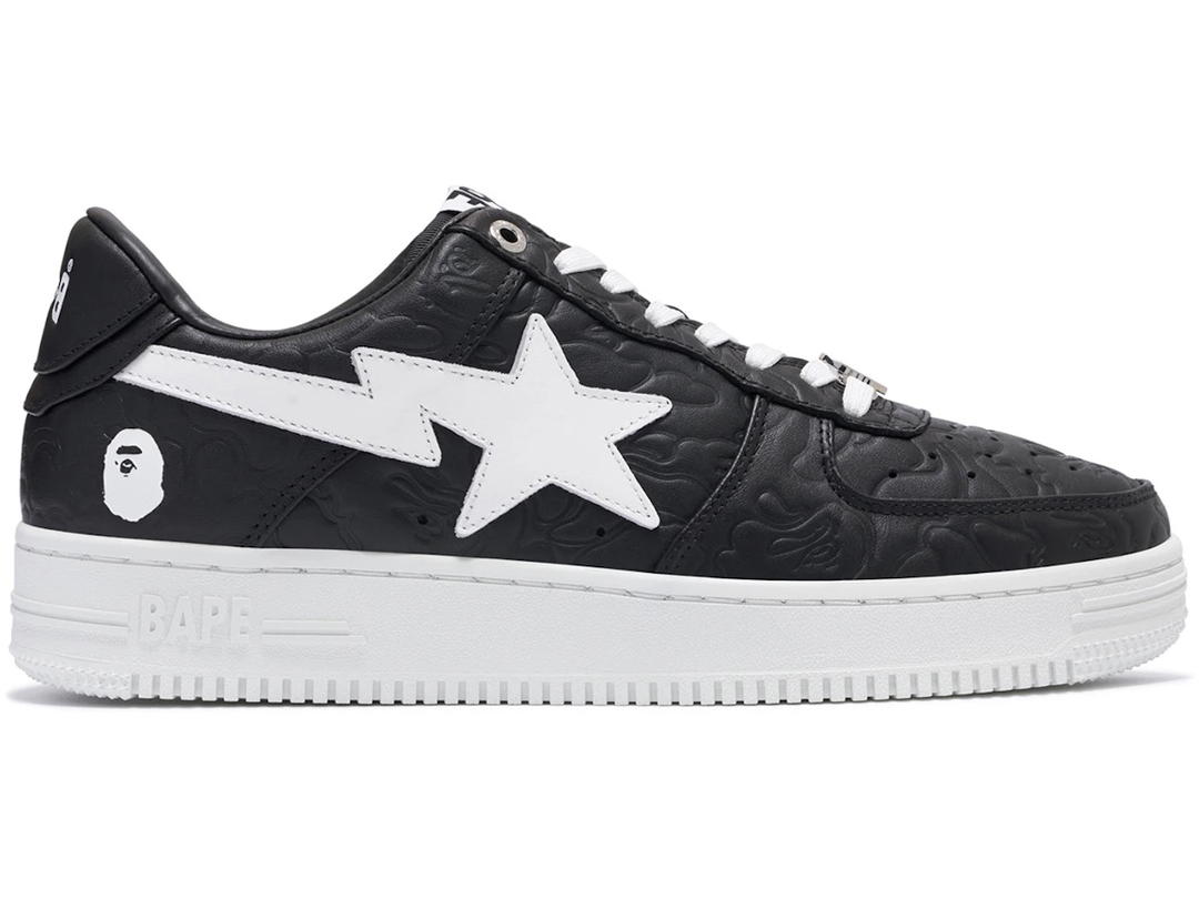 Bape A Bathing Ape Bape Sta Low #3 Line Camo Black